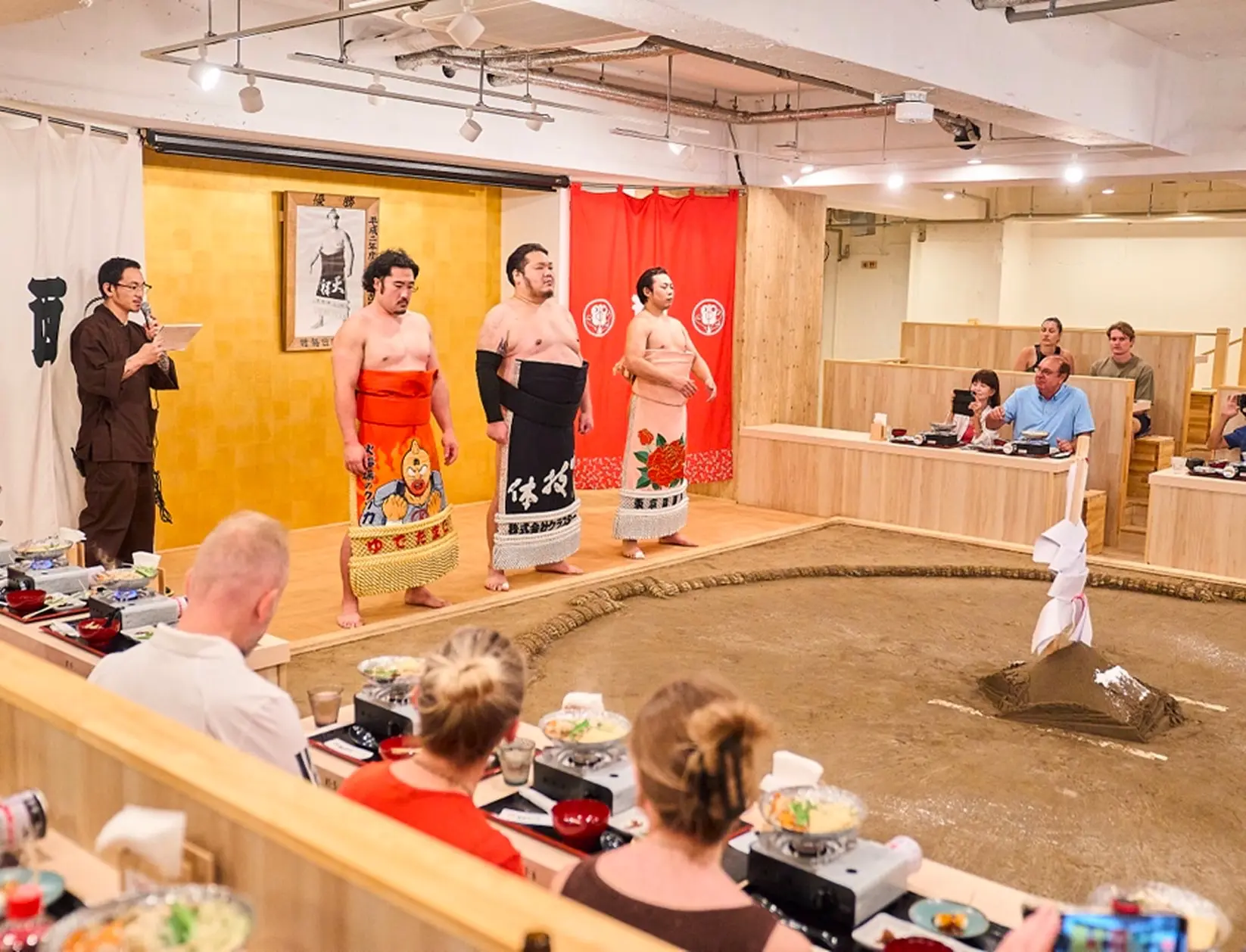 Meet Authentic Former Professional Sumo Wrestlers in Person